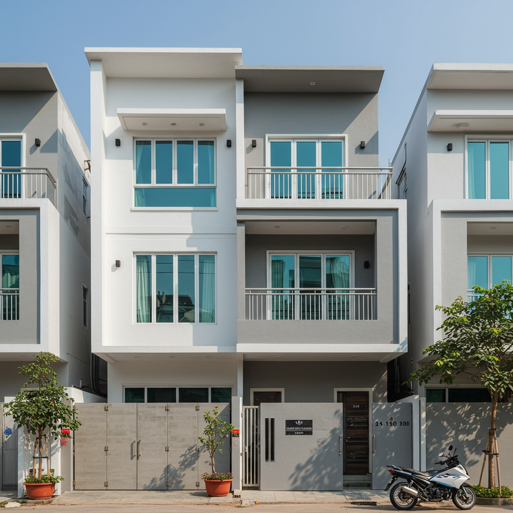 Xu Hướng Thiết Kế Mặt Tiền Nhà Phố Hiện Đại