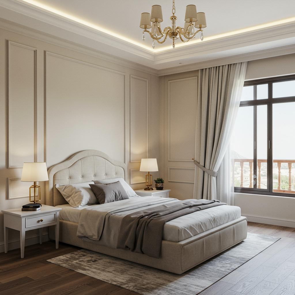 Trần Cao Giả – Tạo Hiệu Ứng Trần Cao Bằng Phào Chỉ