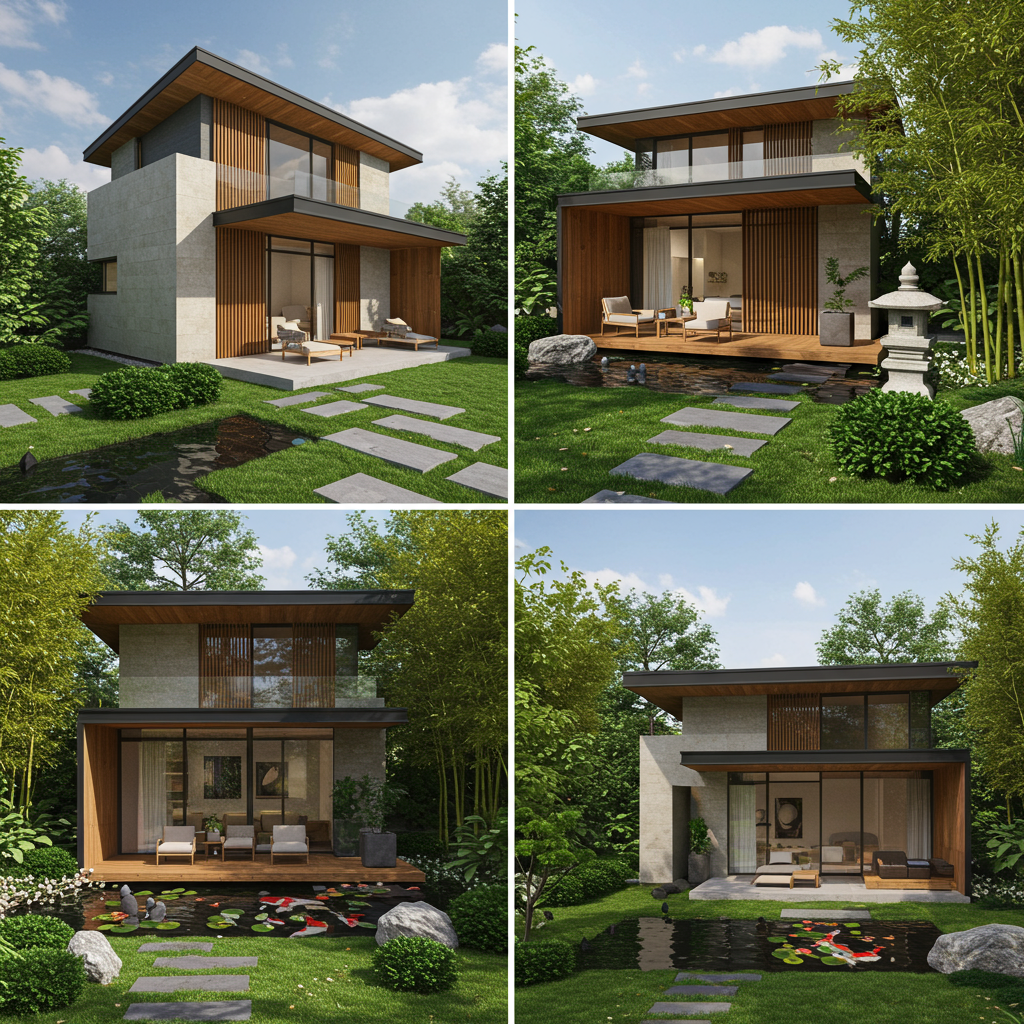 Xu hướng thiết kế nhà vườn hiện đại năm 2025