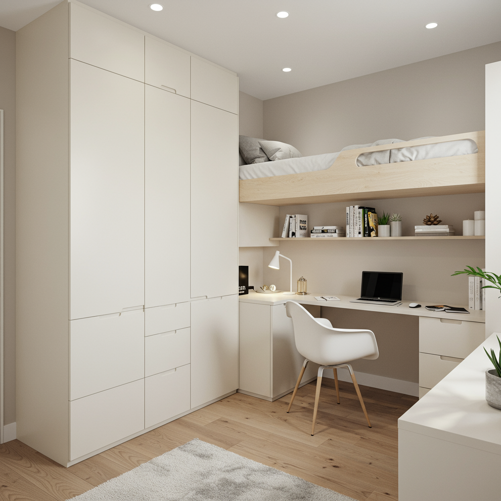Thiết kế nhà nhỏ 2025 Tối ưu chiều cao – lưu trữ theo chiều đứng