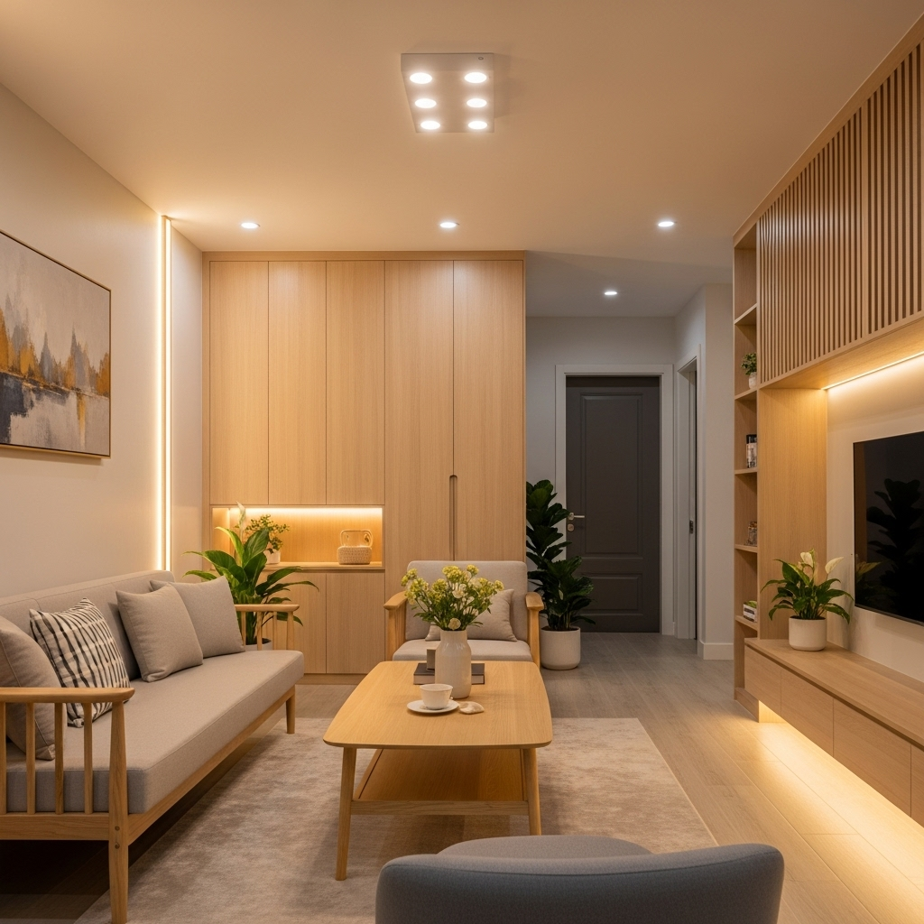 Muốn nhà đẹp, hãy tận dụng ánh sáng gián tiếp thông minh