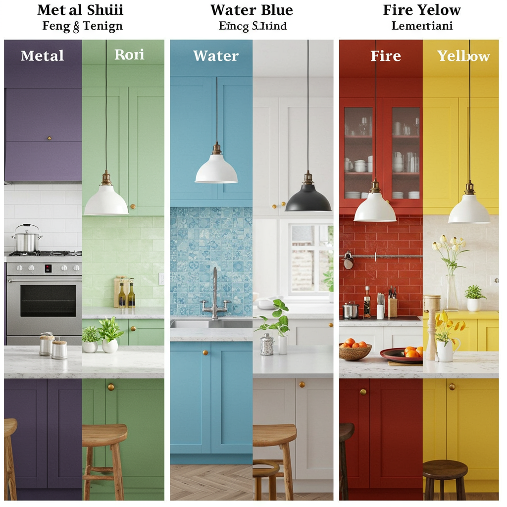 Chất Liệu – Màu Sắc Bếp