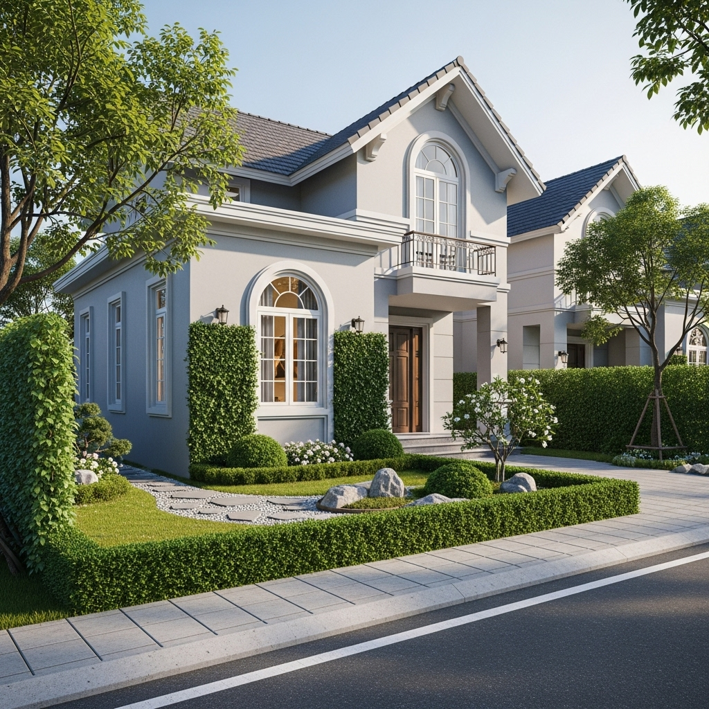 Nhà Cấp 4 Phong Cách Châu Âu