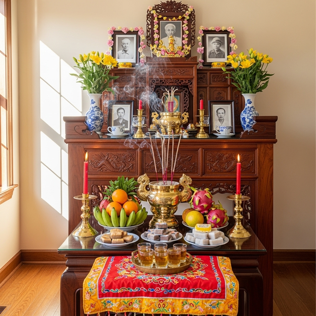 Phòng thờ – Không gian mang tính tâm linh đặc biệt