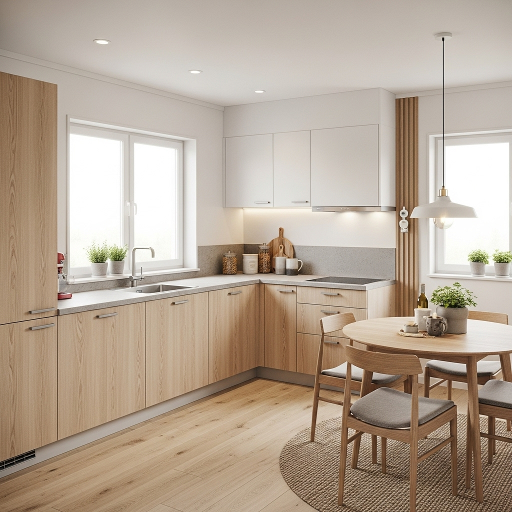 Mẫu thiết kế nhà phố 2 tầng giá rẻ phổ biến