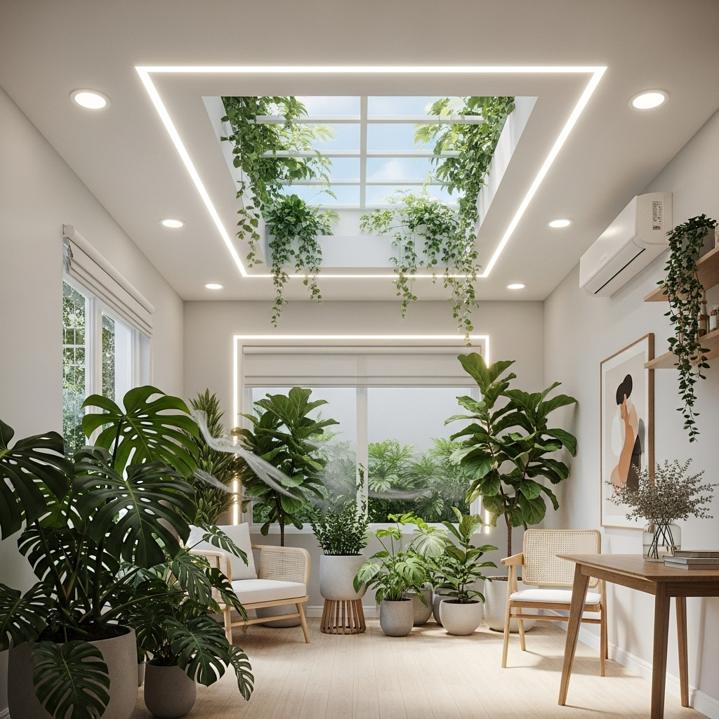 Giải pháp cho phòng không có cửa sổ