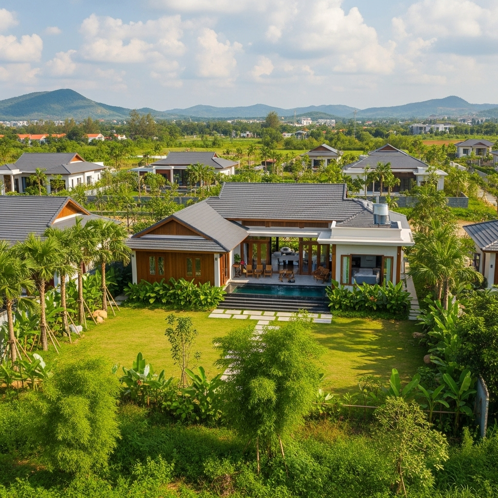 Ngôi nhà hợp phong thủy cần có vị trí đất thuận lợi