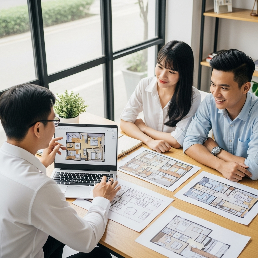 Gợi Ý Thiết Kế Tinh Gọn Cho Ngôi Nhà Nhỏ Từ Nhà Xinh