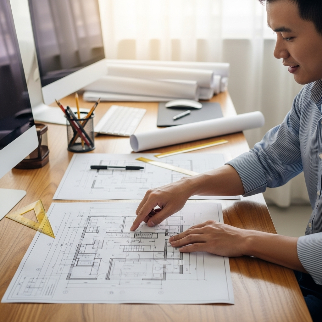 Bản vẽ thiết kế nhà là gì