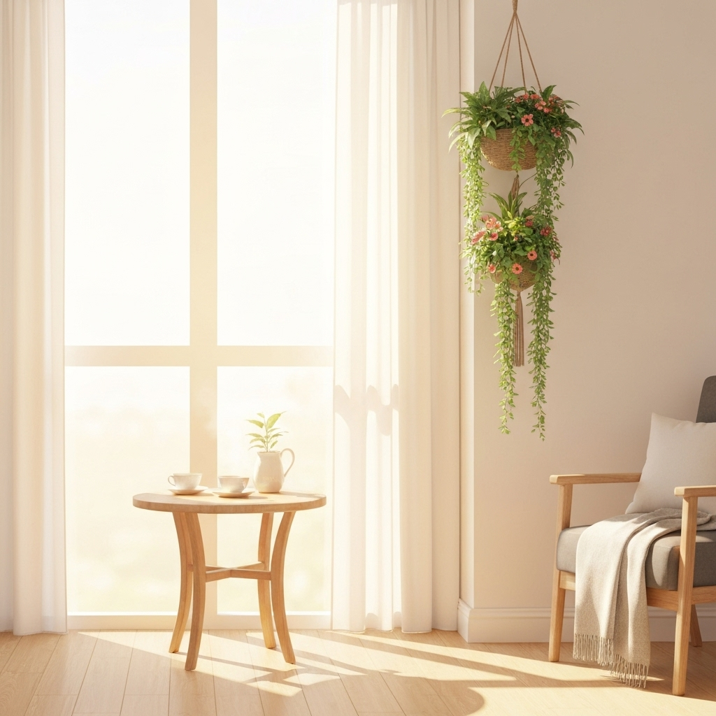Khu vực sát cửa sổ – Góc chill lý tưởng,tối ưu gầm cầu thang