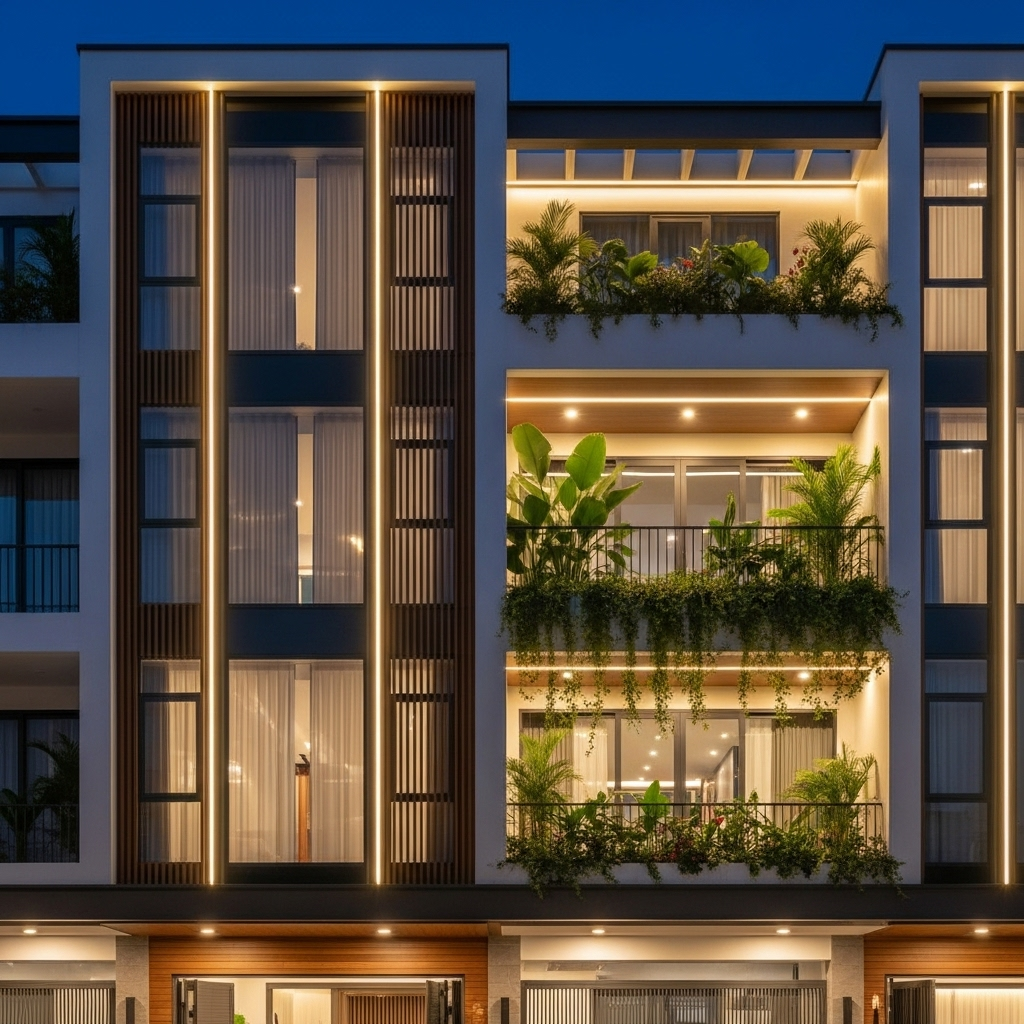 Xu hướng thiết kế nhà ống năm 2025