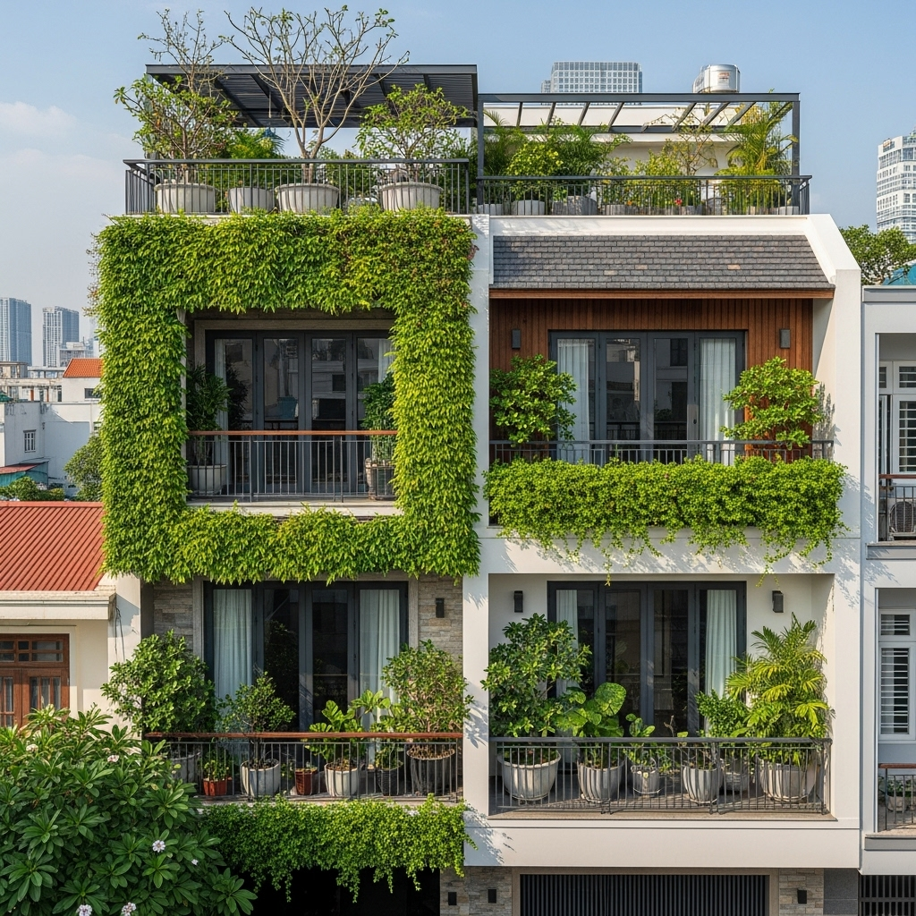 Ưu điểm nổi bật của nhà ống hiện đại