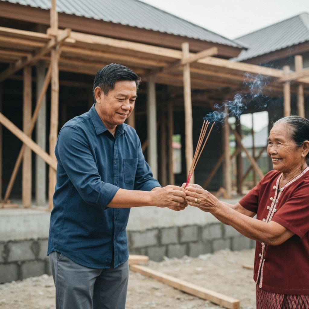 Tuổi nên tránh động thổ năm 2025, Phong thủy xây nhà
