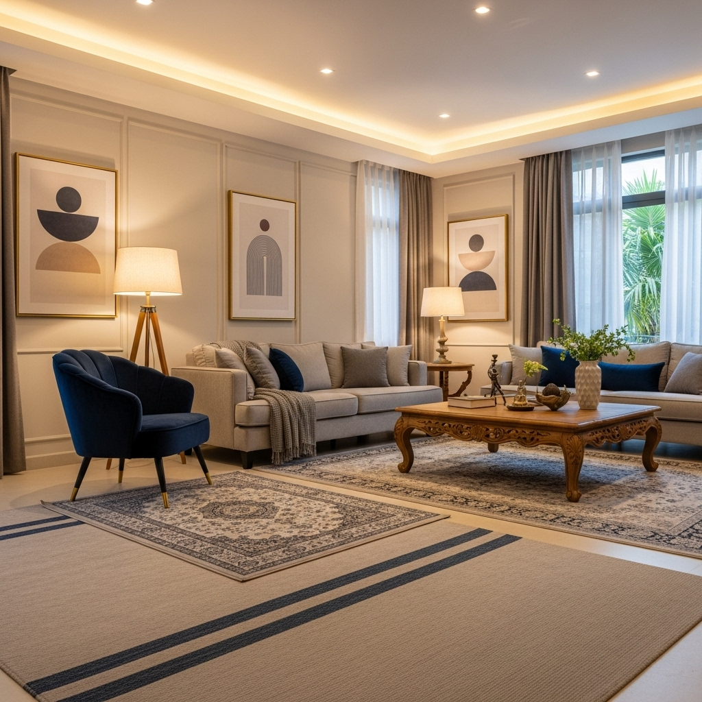 Thiết kế phòng khách tối ưu bố cục và công năng sử dụng