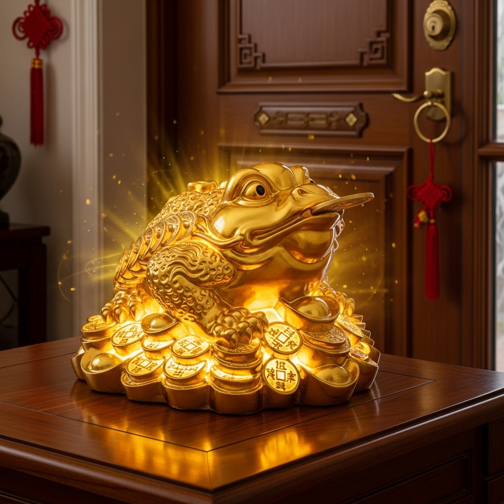 Cóc tài lộc ba chân