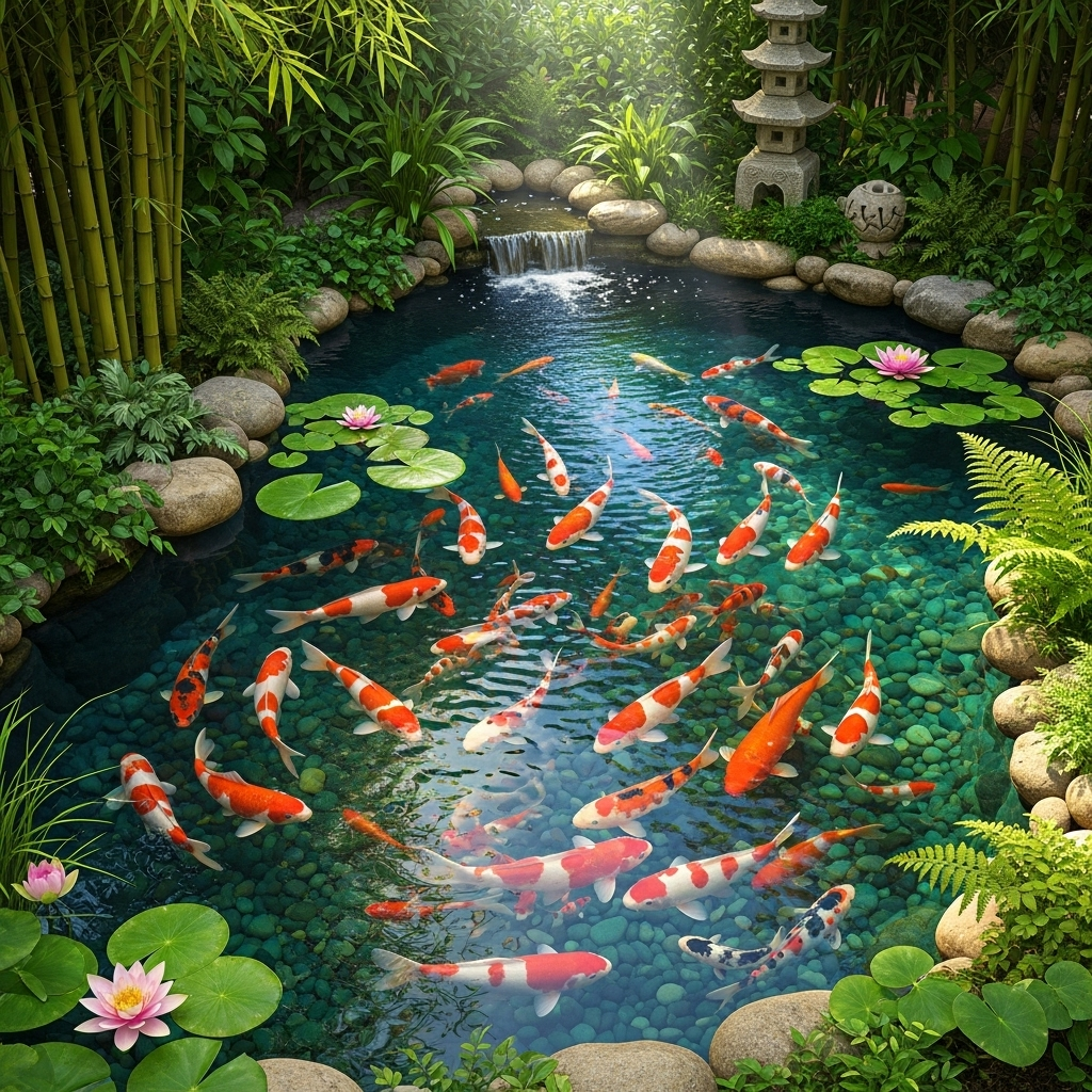 Cá Koi – biểu tượng của sự thịnh vượng