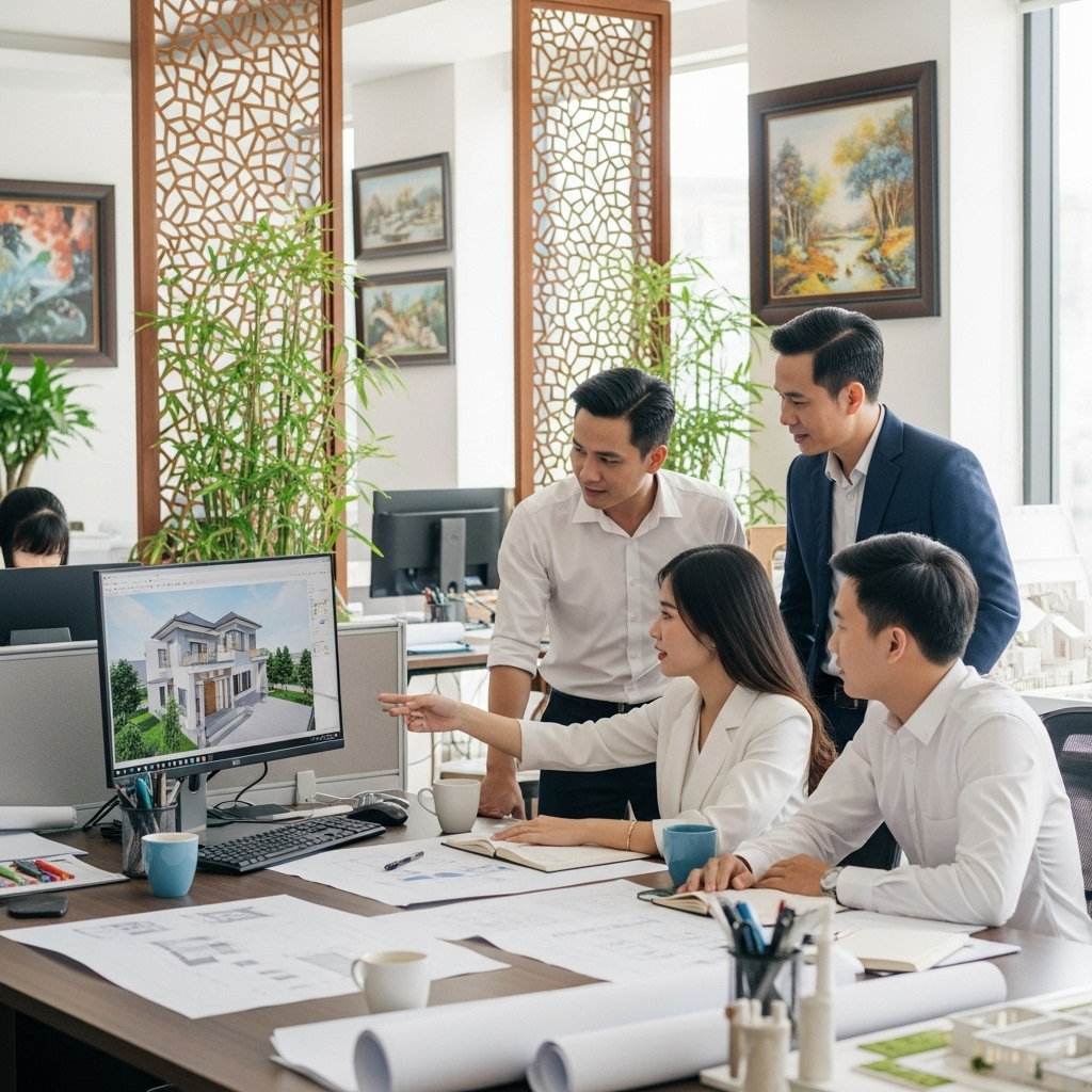 Lý do nên chọn Công Ty Cổ Phần Thiết Kế Kiến Trúc Nhà Xinh