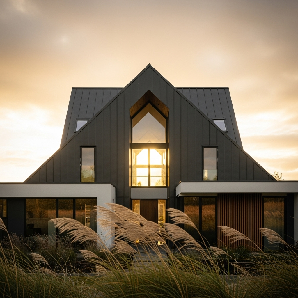 Hình dáng mái nhà hợp phong thủy, phong thủy mái nhà