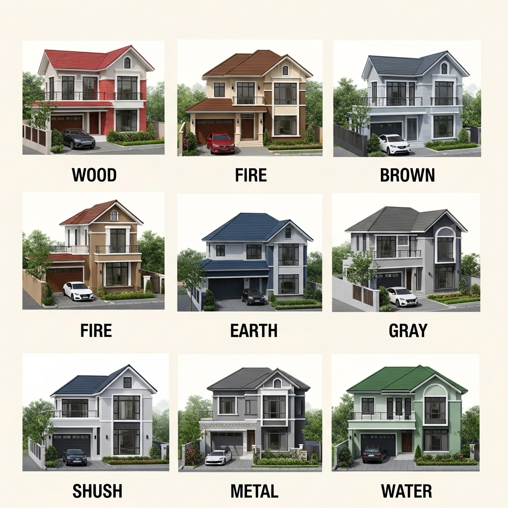 Hướng dốc mái nhà hợp phong thủy, phong thủy mái nhà