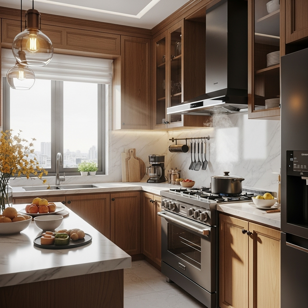 phong thủy nhà ở, Bếp hợp phong thủy