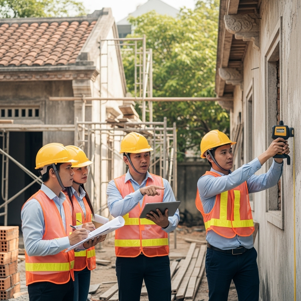 Quy trình cải tạo nhà cũ chuyên nghiệp tại Nhà Xinh