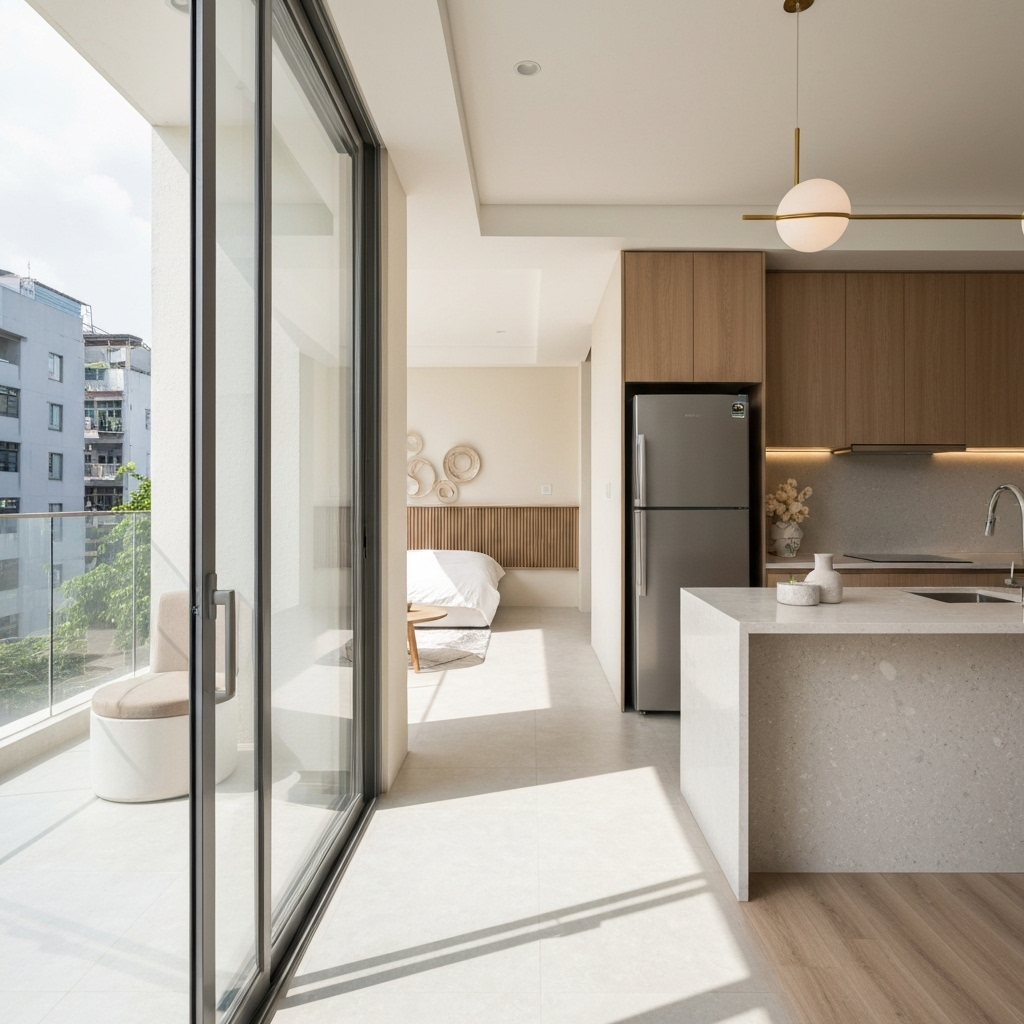 Tối ưu không gian bằng đồ nội thất thông minh, nội thất tối giản