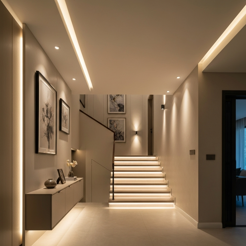 Kết hợp ánh sáng với vật liệu nội thất – “Bí mật” của không gian sang trọng