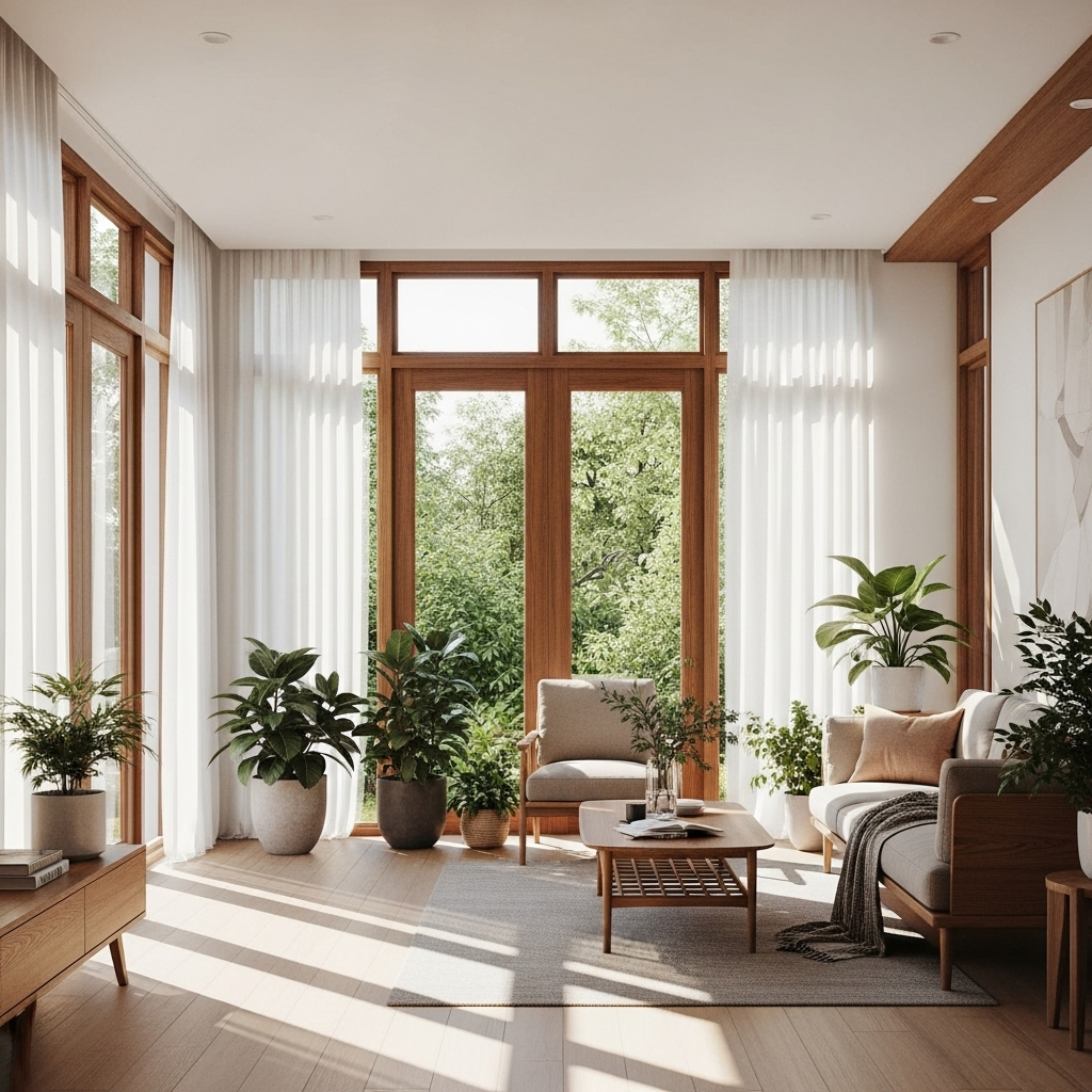 Thiết kế nội thất tối giản nhưng không tối tăm