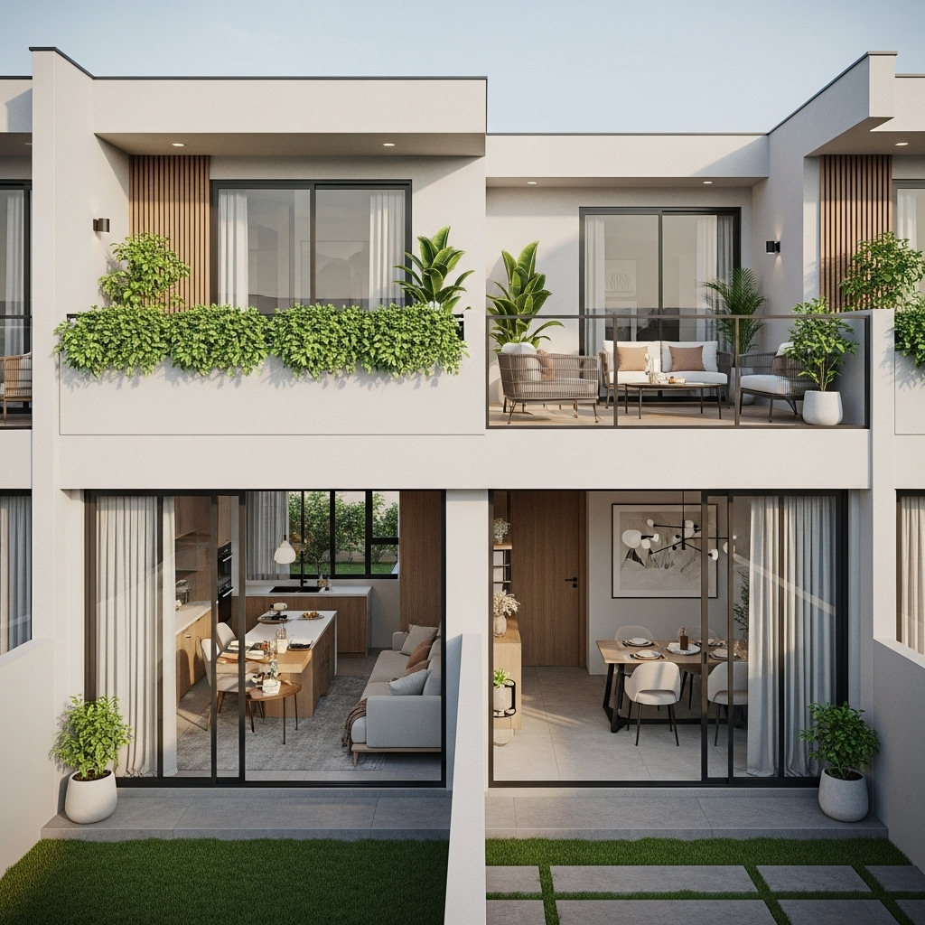 Bố cục không gian – Tối ưu tiện nghi, Nhà phố Bình Dương