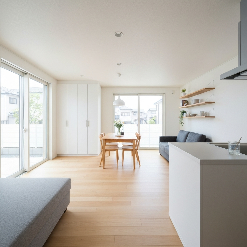 Thiết kế nội thất tối giản – Giữ lối đi thông thoáng