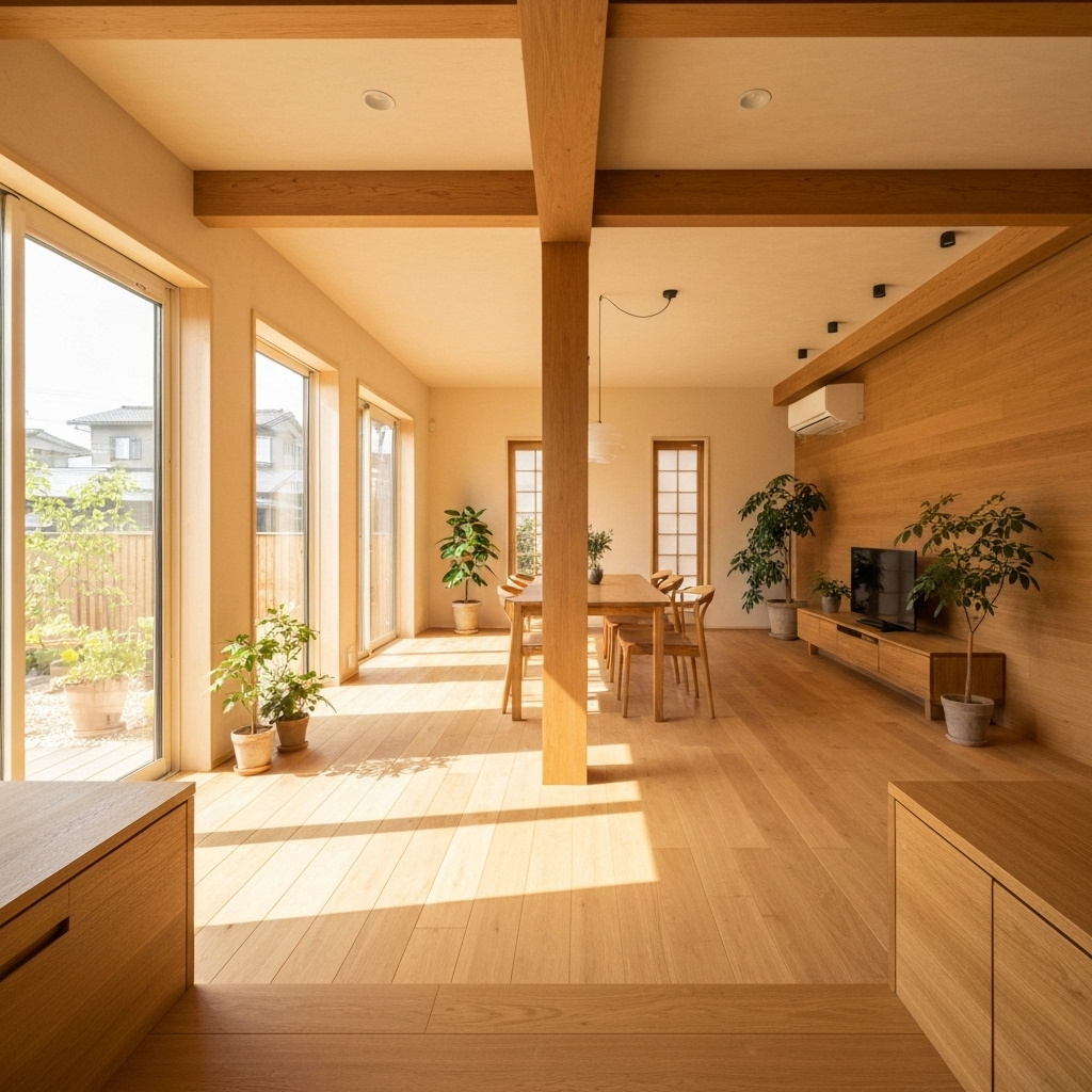 Màu gỗ tự nhiên – trở về với cảm giác ấm cúng, tone màu nội thất