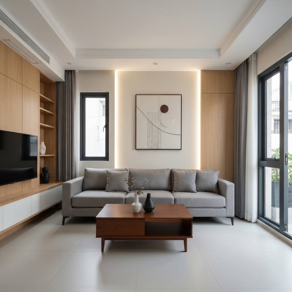 Cải tạo phòng khách – Gọn gàng và sang trọng hơn