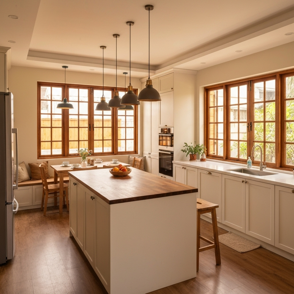 Cải tạo bếp & khu ăn uống – Tối ưu không gian sinh hoạt