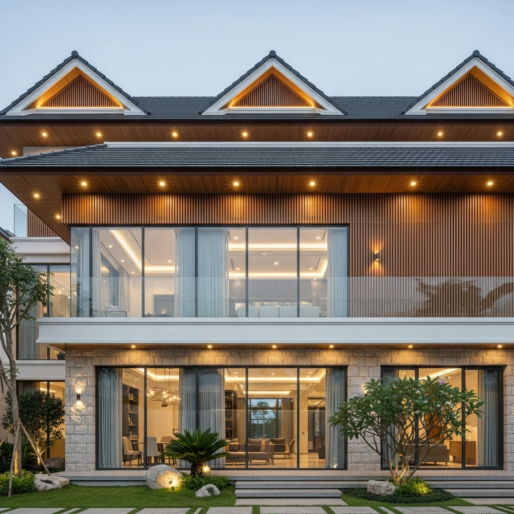 Đặc điểm nổi bật của mẫu nhà cấp 4 gác lửng hiện đại