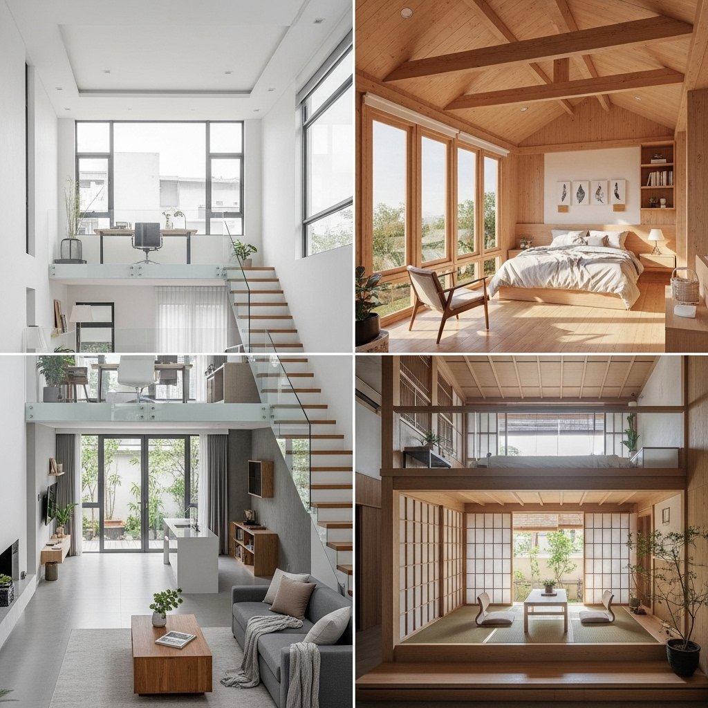 Xu hướng thiết kế nhà cấp 4 gác lửng năm 2025