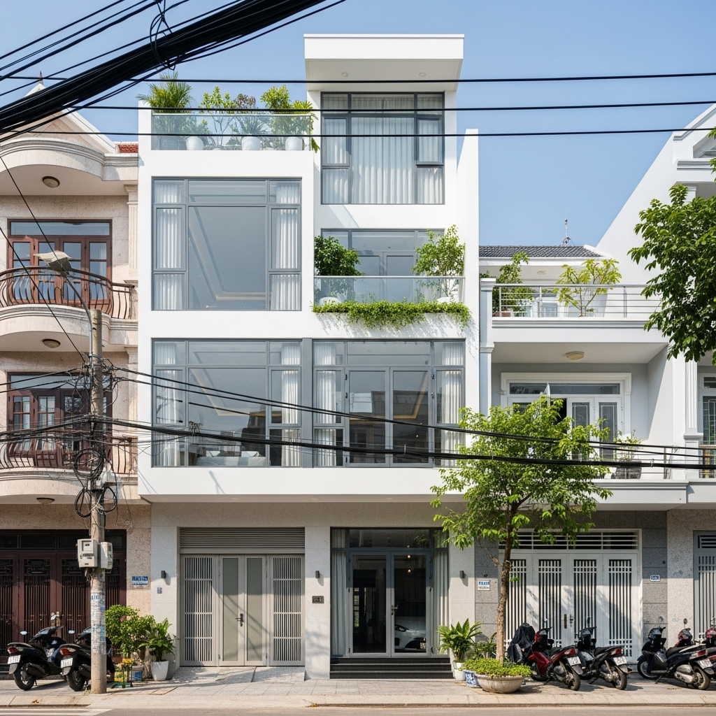 Vì sao nên chọn mẫu nhà phố 5m 3 tầng