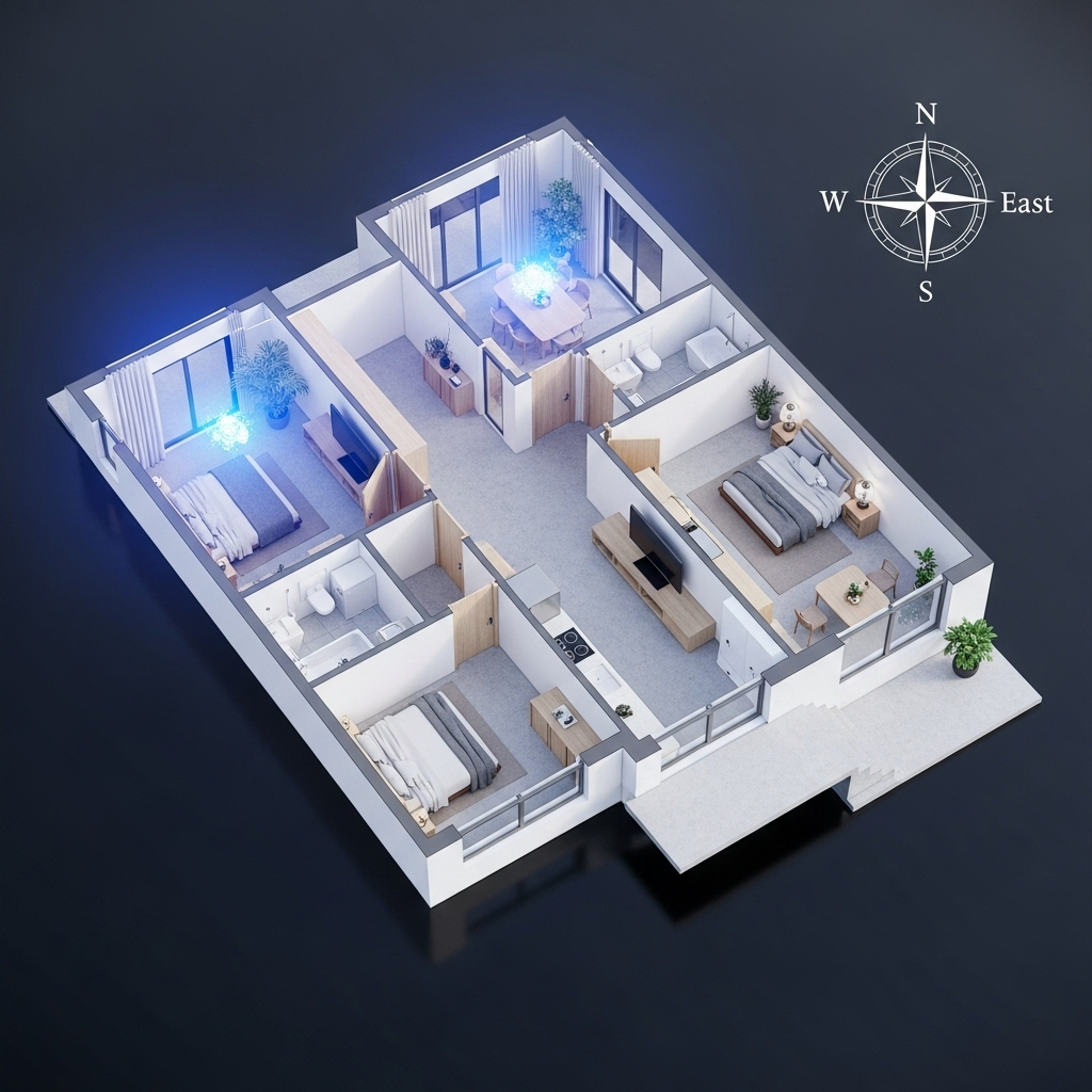 Hướng nhà hợp với người mệnh Thủy, Mệnh Thủy xây nhà