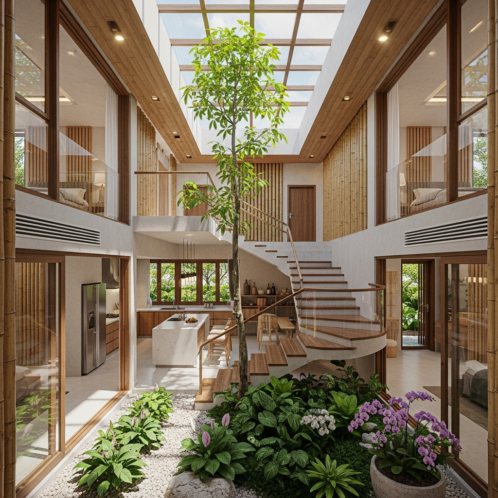  Lưu Ý Phong Thủy Khi Thiết Kế Nhà Lệch Tầng