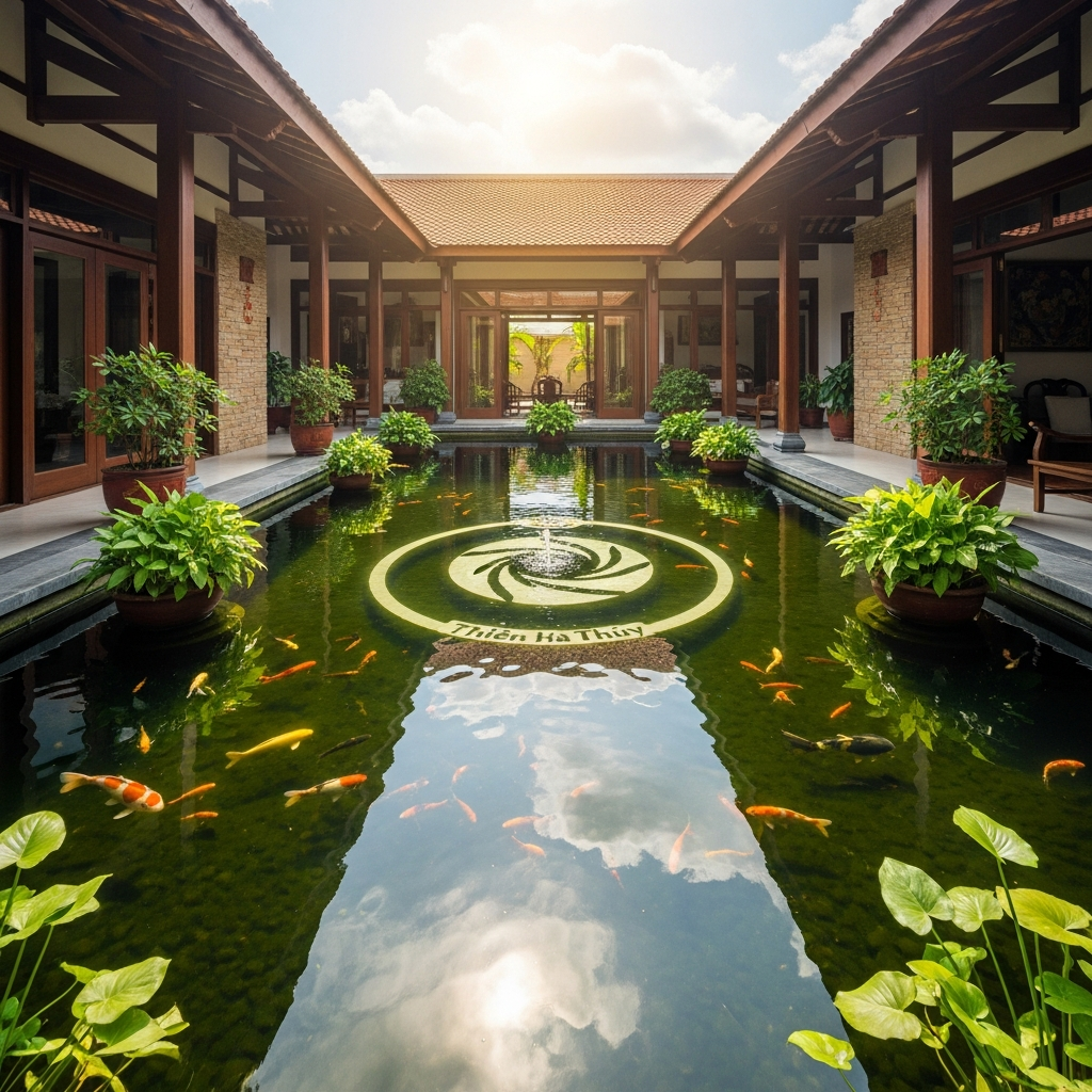 Xây hồ cá theo phong thủy (2)