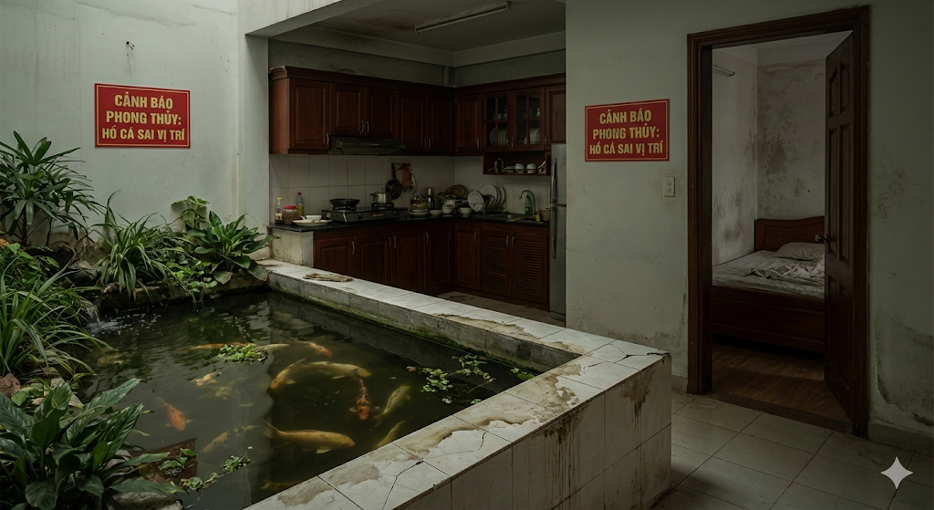 Xây hồ cá theo phong thủy (4)