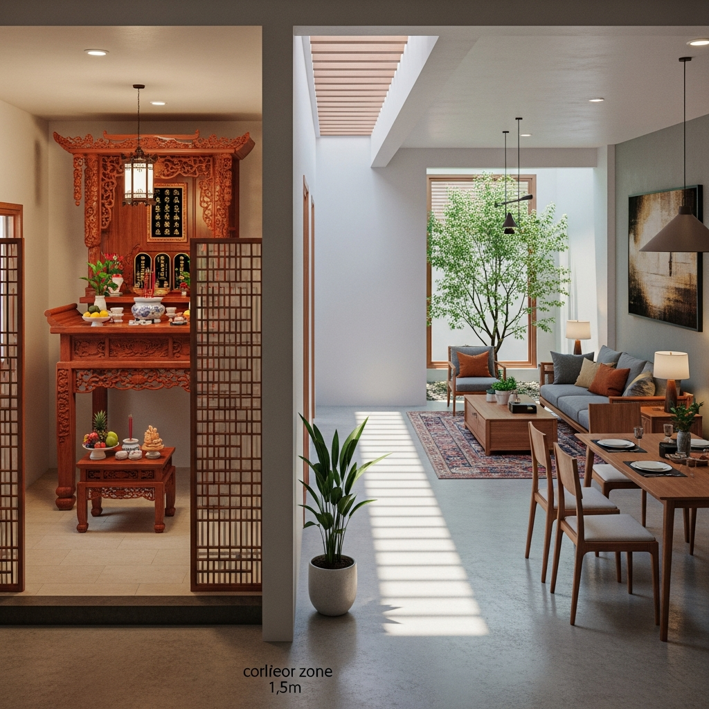 Nhà Thờ Kết Hợp Nhà Ống (5)