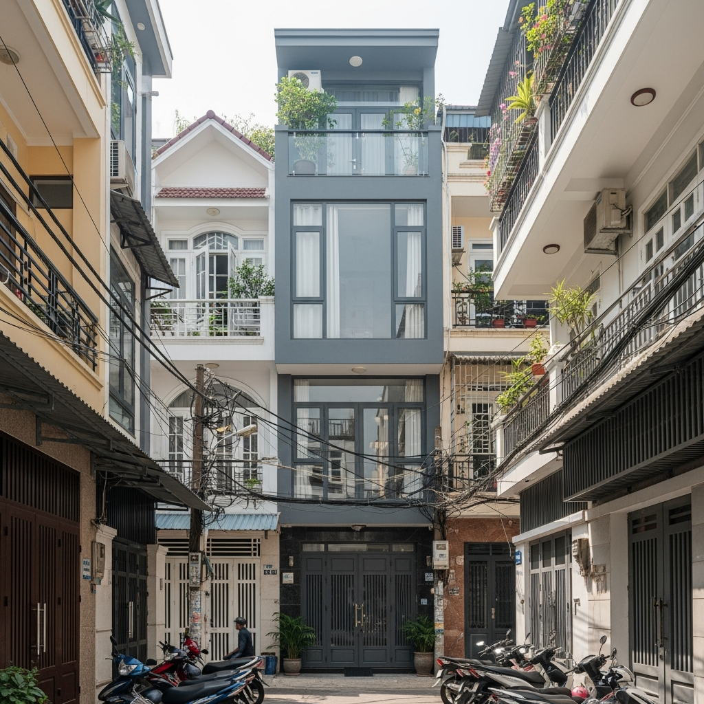 Mẫu Thiết Kế Nhà Phố (1)