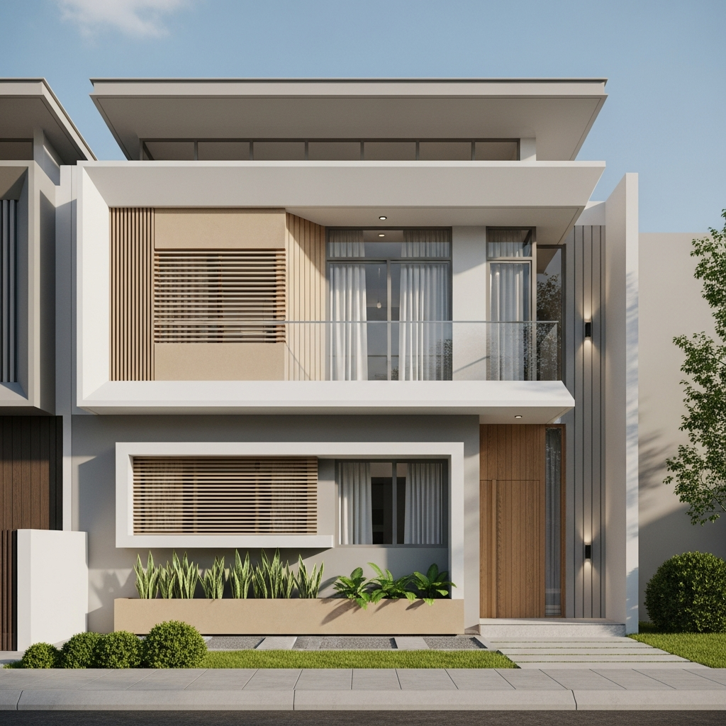 Mẫu Thiết Kế Nhà Phố (2)