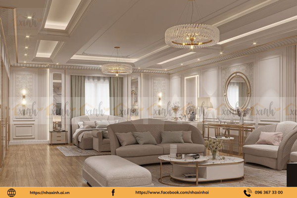 thiết kế biệt thự phòng ngủ 