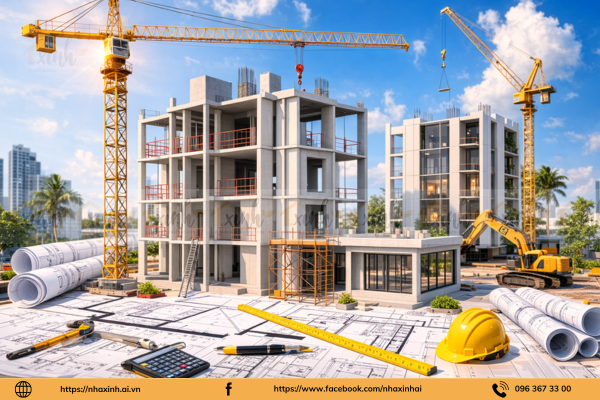 bản vẽ hồ sơ xin phép xây dựng 
