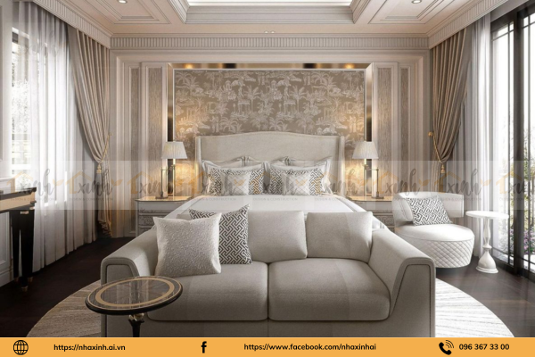 thiết kế biệt thự phòng ngủ 