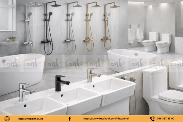 lưa chọn thiết bị vệ sịnh